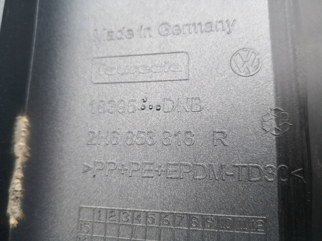 фото №9, Vw amarok lift 2h6 17- молдинг na крила правий задня