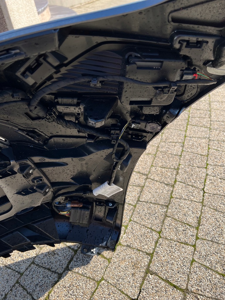 фото №11, Mercedes eqs 297 amg бампер перед решётка радиатора хром pdc