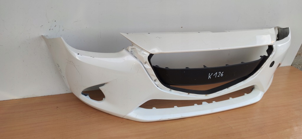 фото №4, Mazda ii 2 lift 14-18 rok бампер перед оригінал