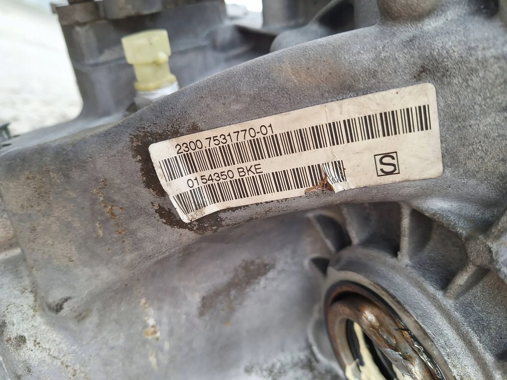 фото №7, Коробка передач передач 7531770-01 bke mini cooper s r53 1.6 6b