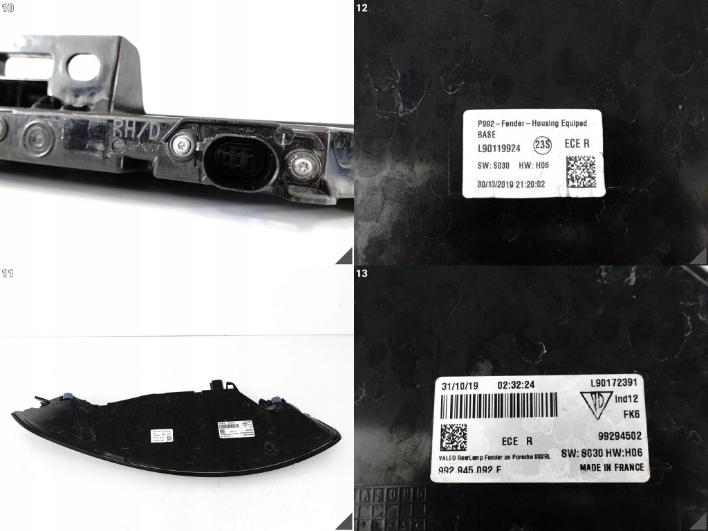 фото №11, Porsche 911 992 19- лампа led правая задняя eu