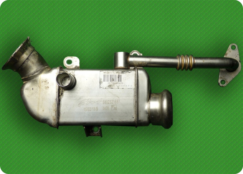 фото №1, Iveco daily 2.3 радіатор вихлопних газів egr euro 6