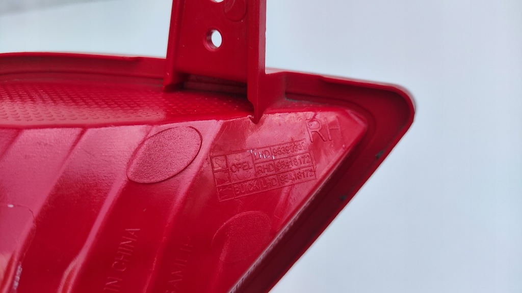 фото №8, Opel mokka a przed lift відбивач лампа бампера правий задня задня lt20