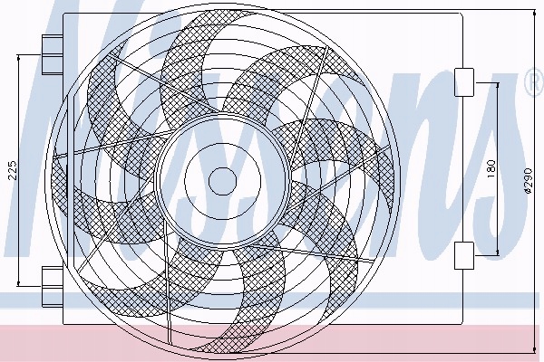 фото №10, Вентилятор радиатора opel corsa c 00- 1.4 i 16v