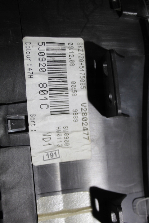 фото №3, Приборы skoda fabia ii