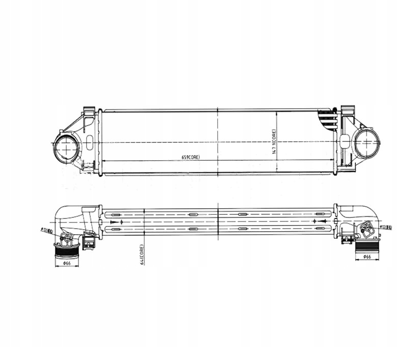 Купити Інтеркулер volvo s60/v60 10- 30741669