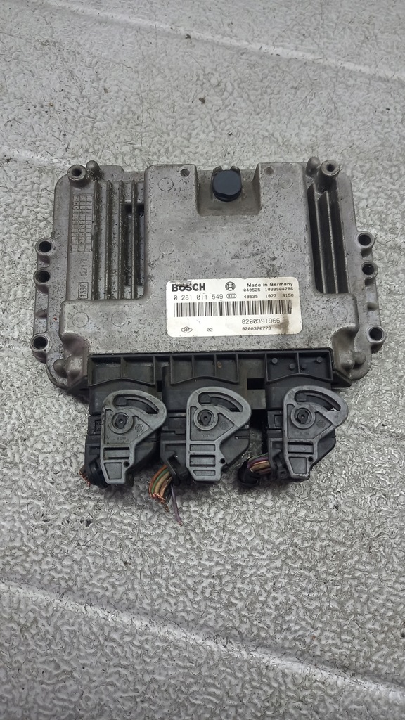 фото №1, Бортовий комп'ютер двигуна renault megane 04r kombi