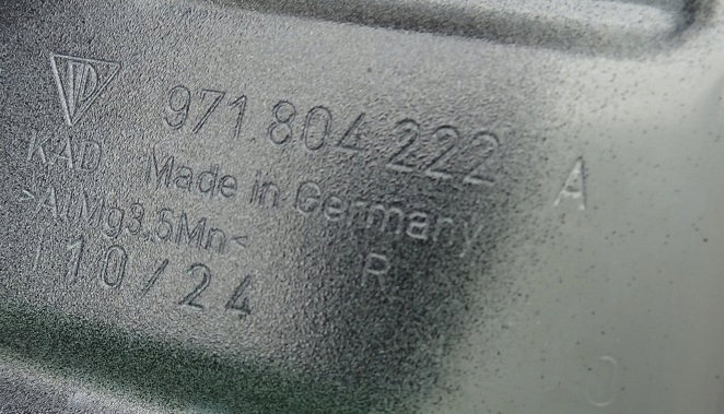 фото №8, Лівий правий підкрилок кронштейн кронштейн крила перед porsche panamera 971