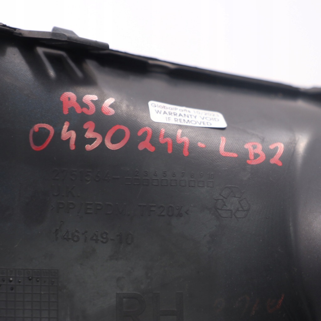 фото №12, Mini r55 r56 защита бампера правый перед niebieski