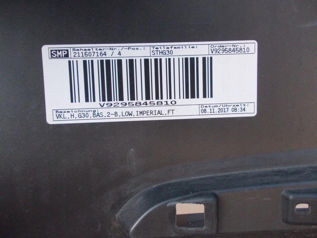 фото №12, Бампер задняя bmw 5 g30