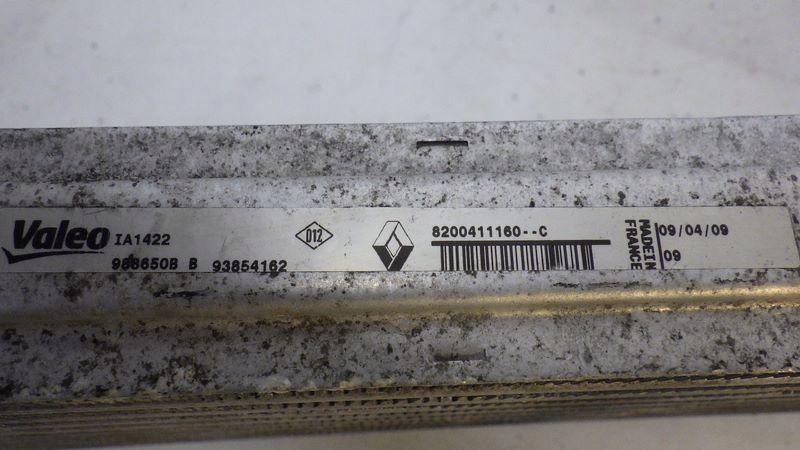 фото №8, Радіатор інтеркулер trafic ii vivaro a 2.0 dci 8200411160 988650b