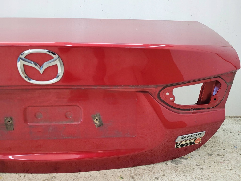фото №6, Mazda 6 iii gj sedan 12+ крышка багажника крышка багажника задняя задняя fv