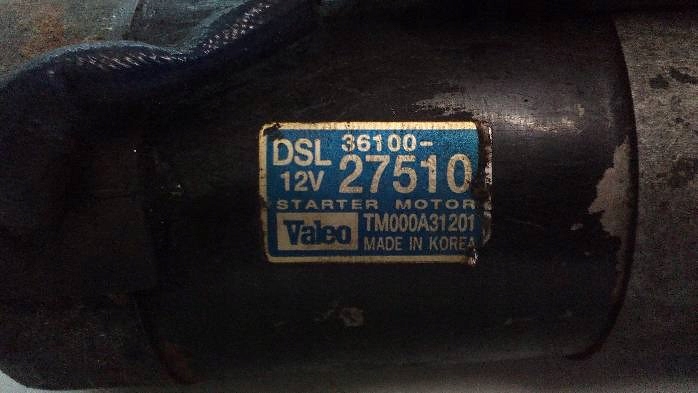 фото №6, Стартер hyundai getz 1,5 crdi 36100-27510