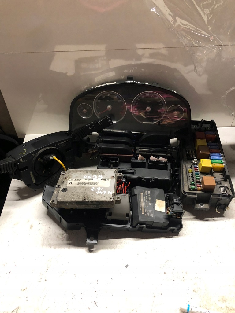 фото №1, Блок керування набір стартовий opel vectra c 2.2 12571663al