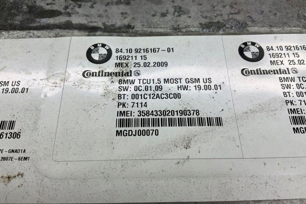 фото №1, Модуль блютуз bmw 7 f01, f02 9216167 3.0l дизель 2009