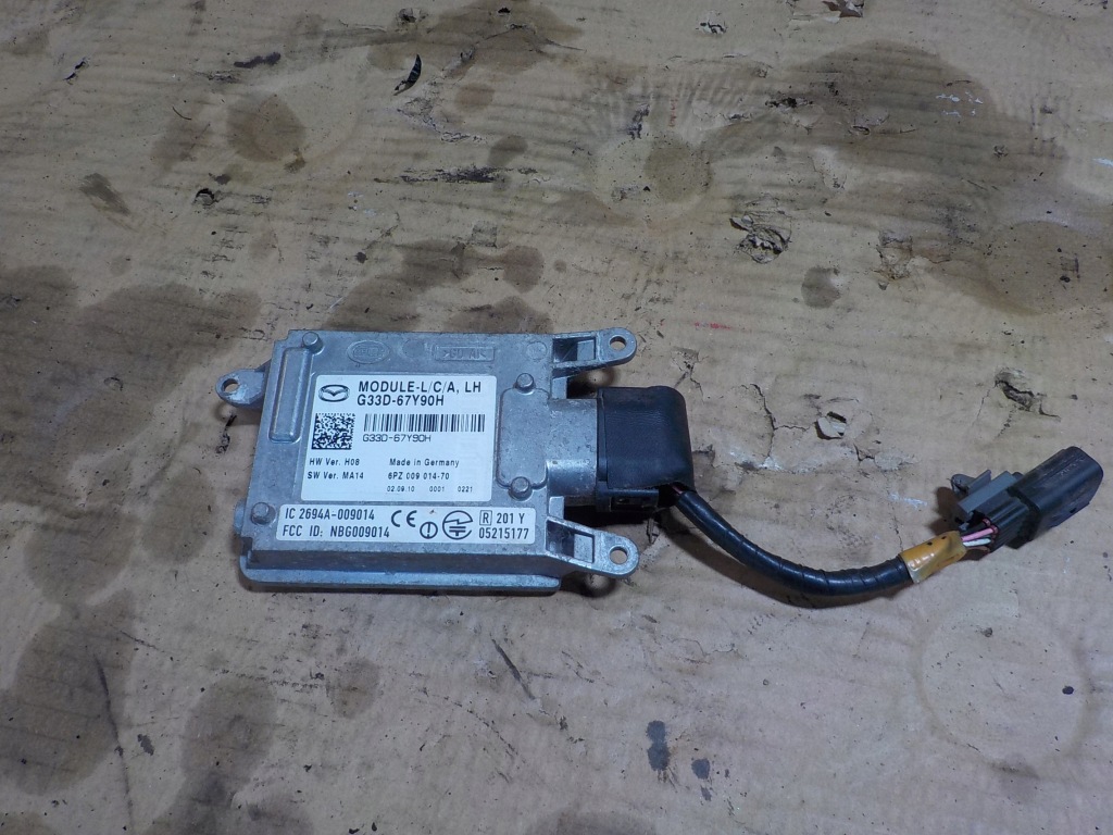 фото №1, Mazda 6 модуль блок керування світла g33d-67y90h