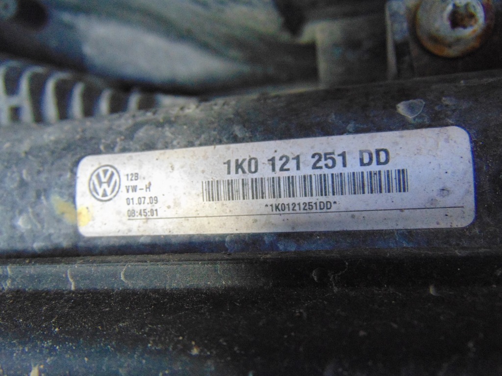 фото №15, Комплект радиатор pas усилитель audi a3 8p lift 1.6 tdi