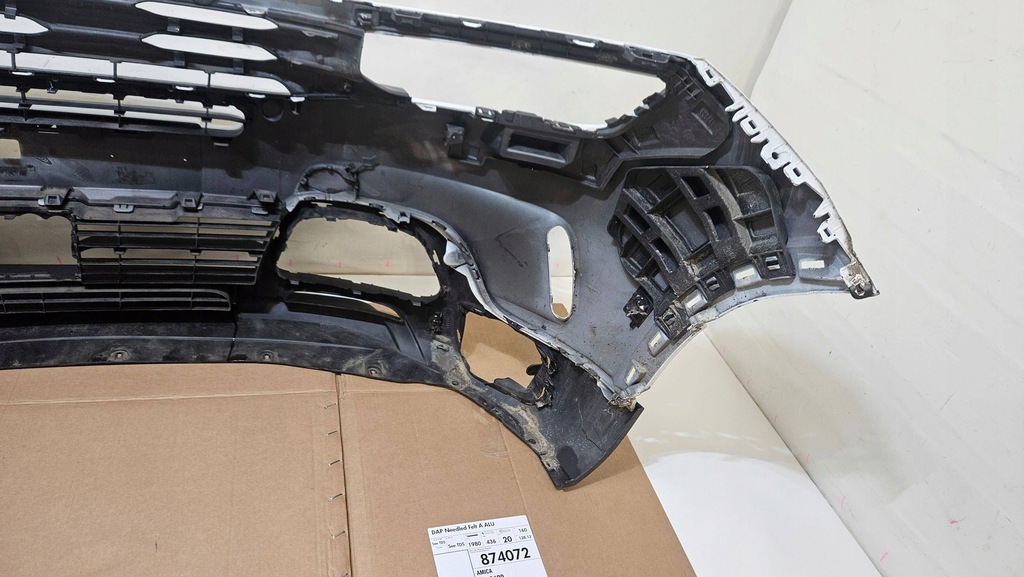 фото №11, Бампер перед передній решітка радіатора решітка citoren c5 aircross