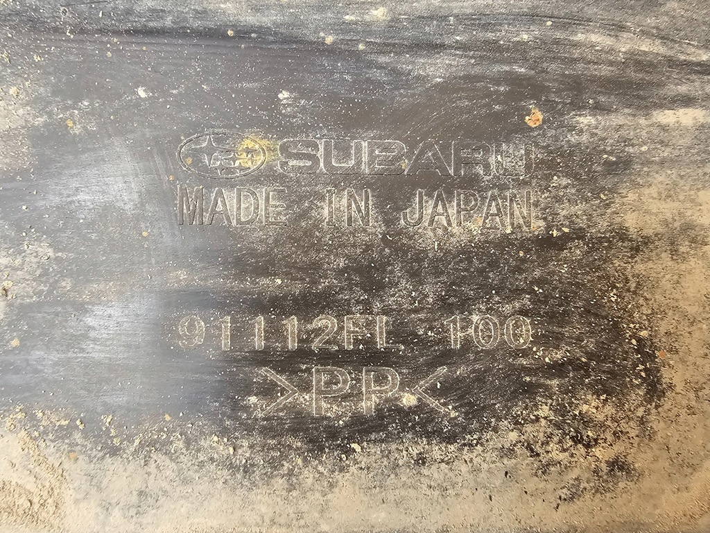 фото №15, Subaru crosstrek 17- молдинг порог правая 91112fl100 usa