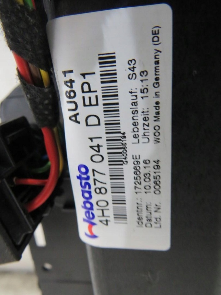 фото №7, Люк lift long audi a8 d4 4h0877041d