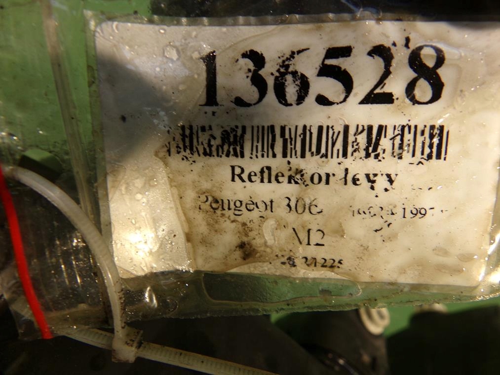 фото №6, Peugeot 306 lift фара лампа левая передняя eu