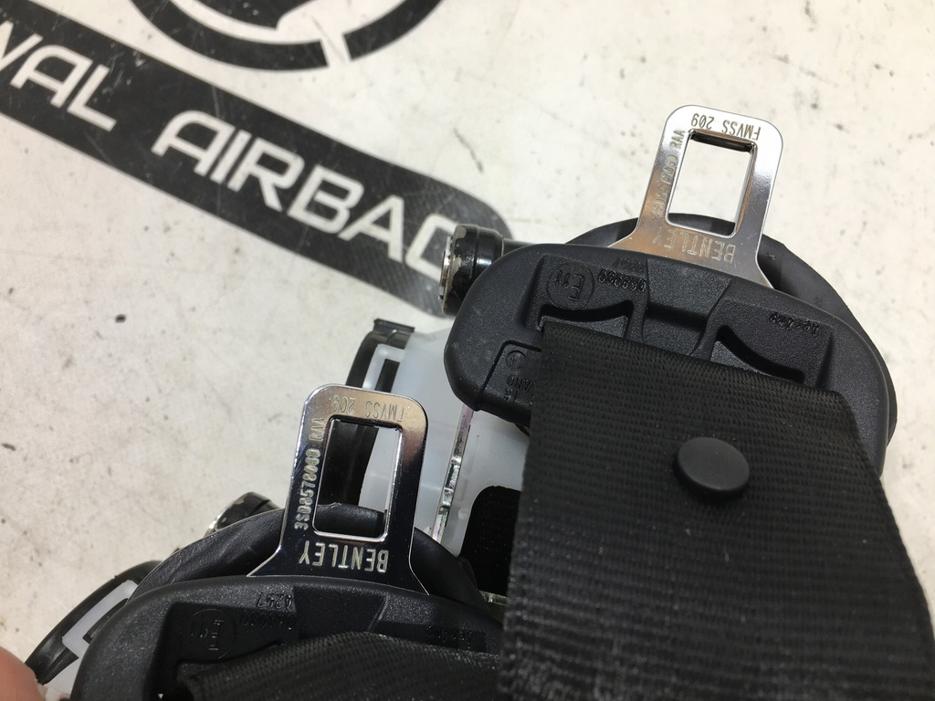 фото №7, Bentley continental gt 3s pas ремни безопасности оригинал демонтаж