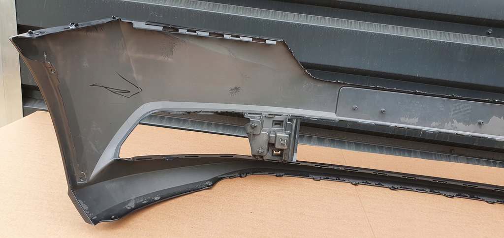 фото №11, Fabia iii lift 2018- бампер перед оригинал b384