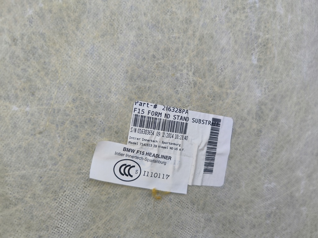 фото №13, Потолок светлая bmw x5 f15