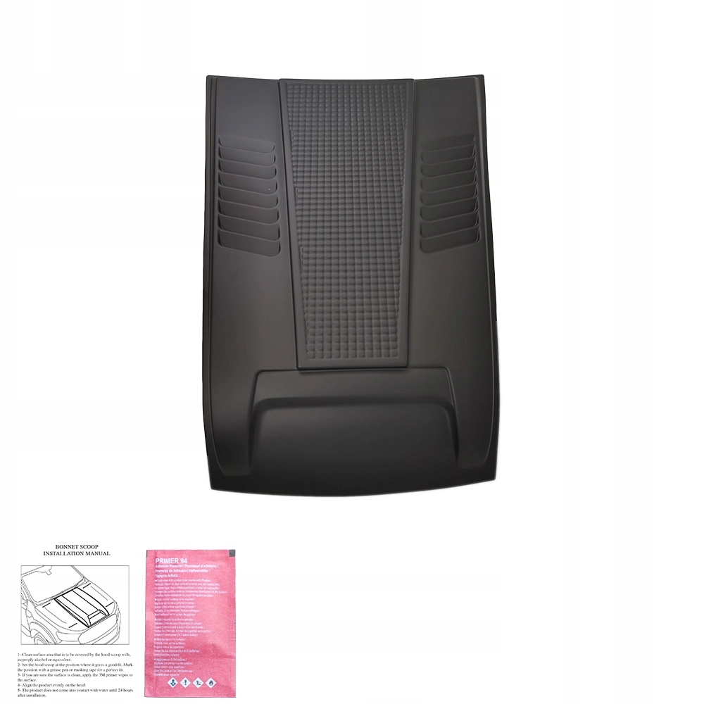 фото №6, Захист капот вітровик do mitsubishi l200 kj, kk, kl 2019- чорний mat