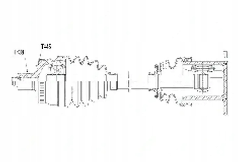 фото №1, Приводной вал npw-au-029 nty