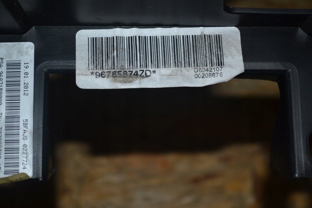 фото №9, Панель приладів приладова консоль citroen c4 ii