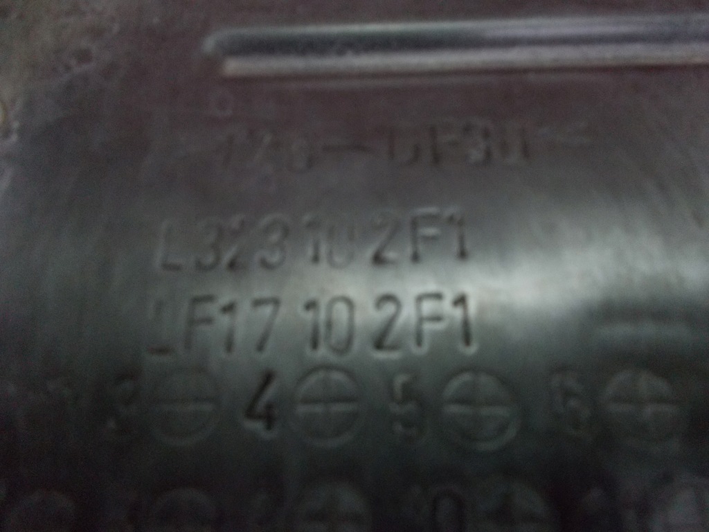 фото №5, Mazda 6 gg gy 02-06 кришка двигуна верхній l323102f1 захист na двигун