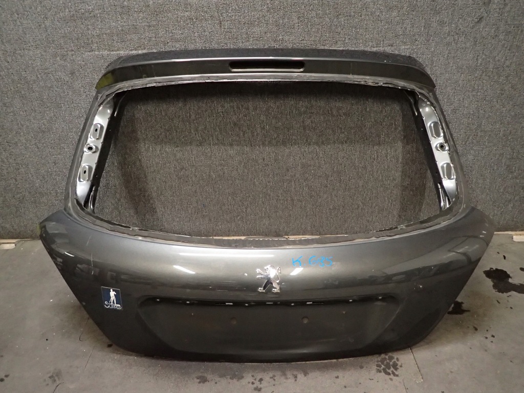 фото №1, Крышка багажника задняя peugeot 207 hb