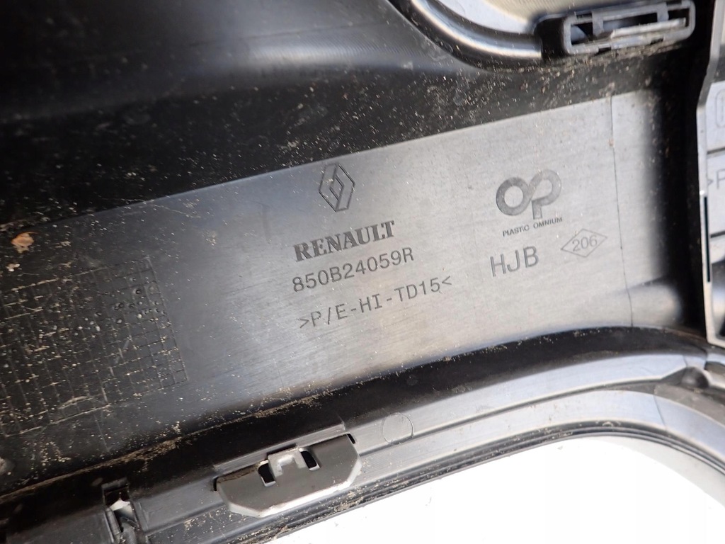 фото №15, Renault captur ii 2 19- бампер задняя задний pdc