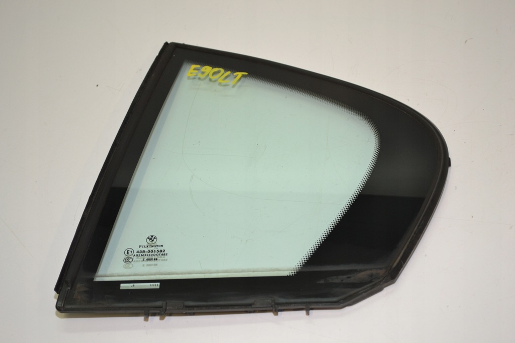 фото №1, Bmw e90 скло бічна трикутник ліва задня pilkington