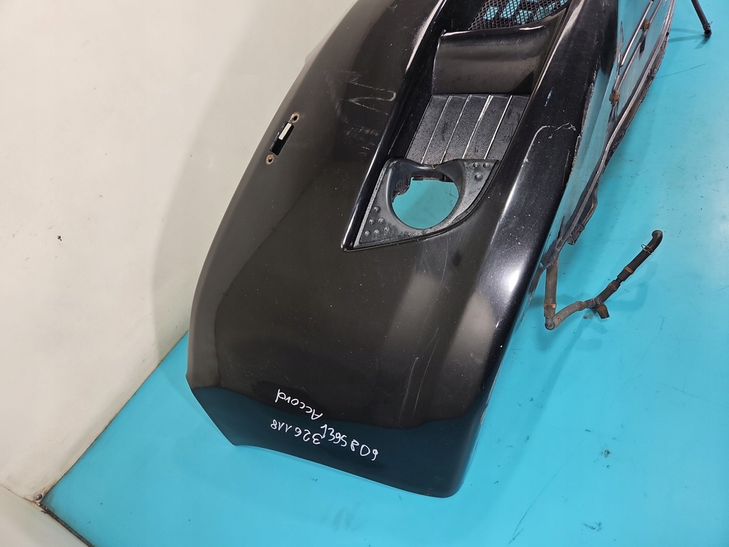 фото №15, Бампер перед honda accord viii 08-11 чёрный pod омыватель