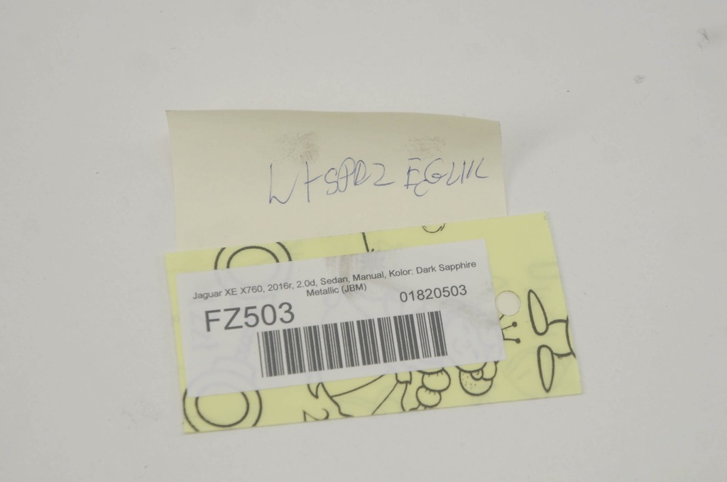 фото №7, Fz503 jaguar xe x760 2.0d цилиндр сцепления