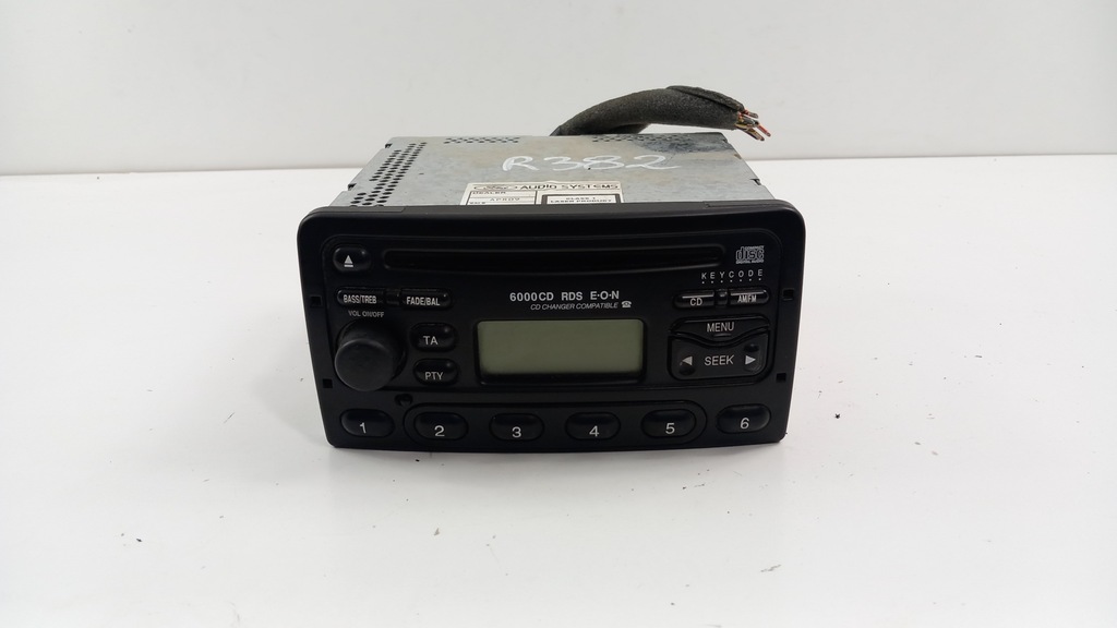 фото №1, Ford радіо puma cd 6000cd ys4f18c815ad