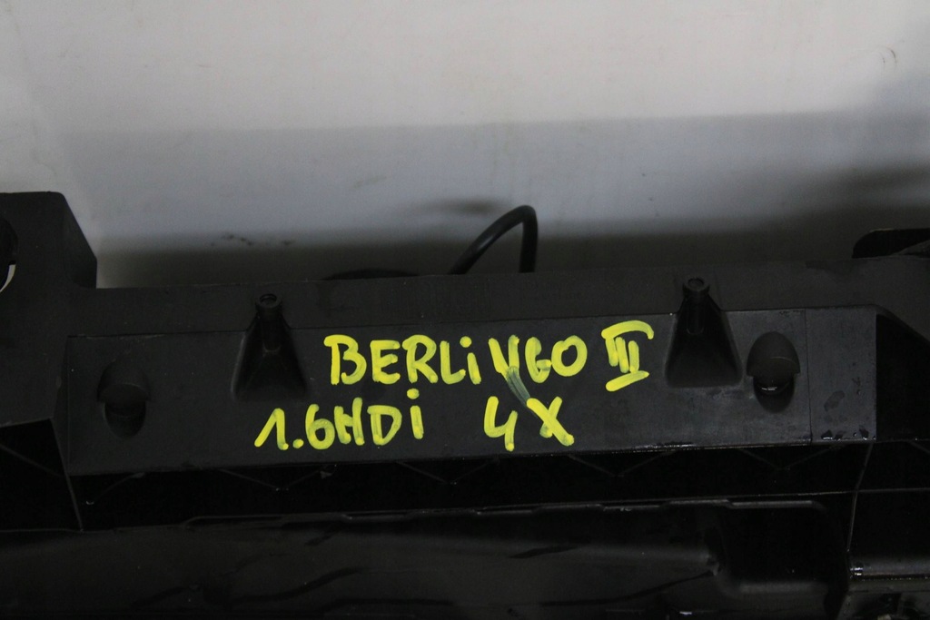 фото №9, Citroen berlingo iii partner 08r- 1.6 hdi pas передній радіатор вентилятор