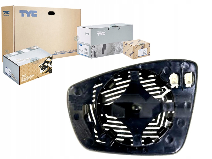 фото №1, Tyc 337-0183-1 стекло зеркало, зеркало наружное