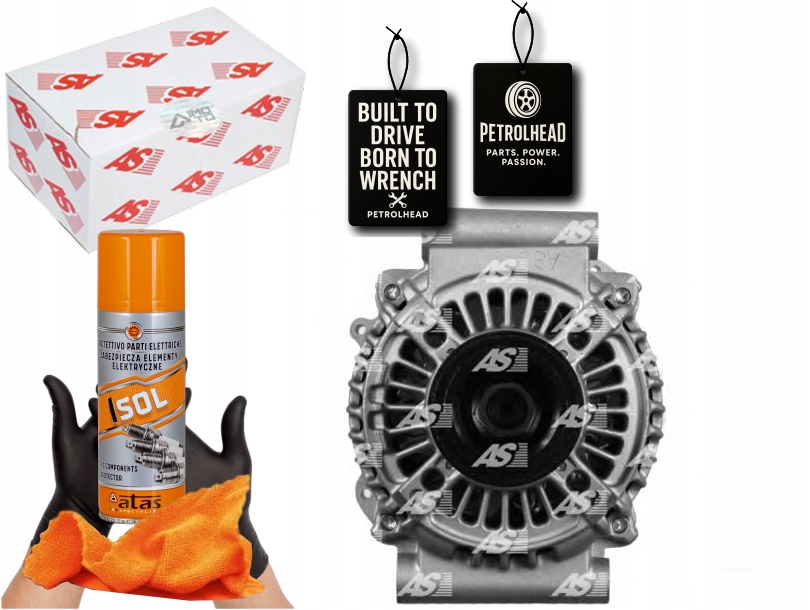 Купить Генератор mini cooper s 1.6 02-06 105a as-pl #petrolhead pro+ kit4