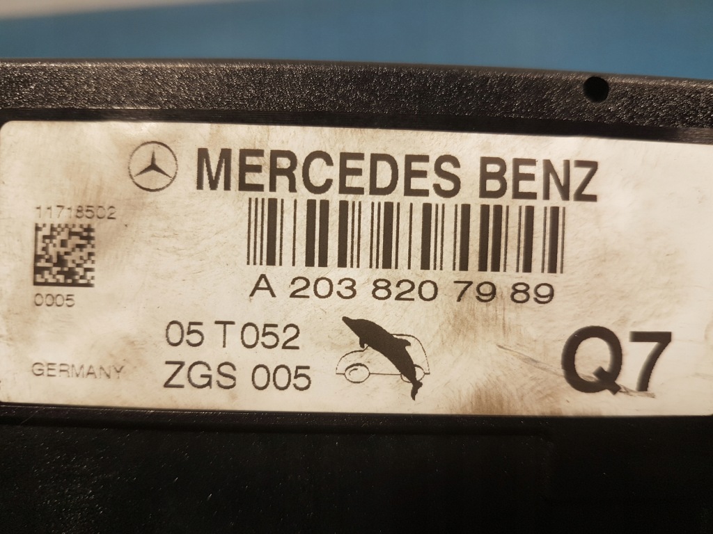 фото №6, Mercedes benz c w203 підсилювач антенний a2038207989