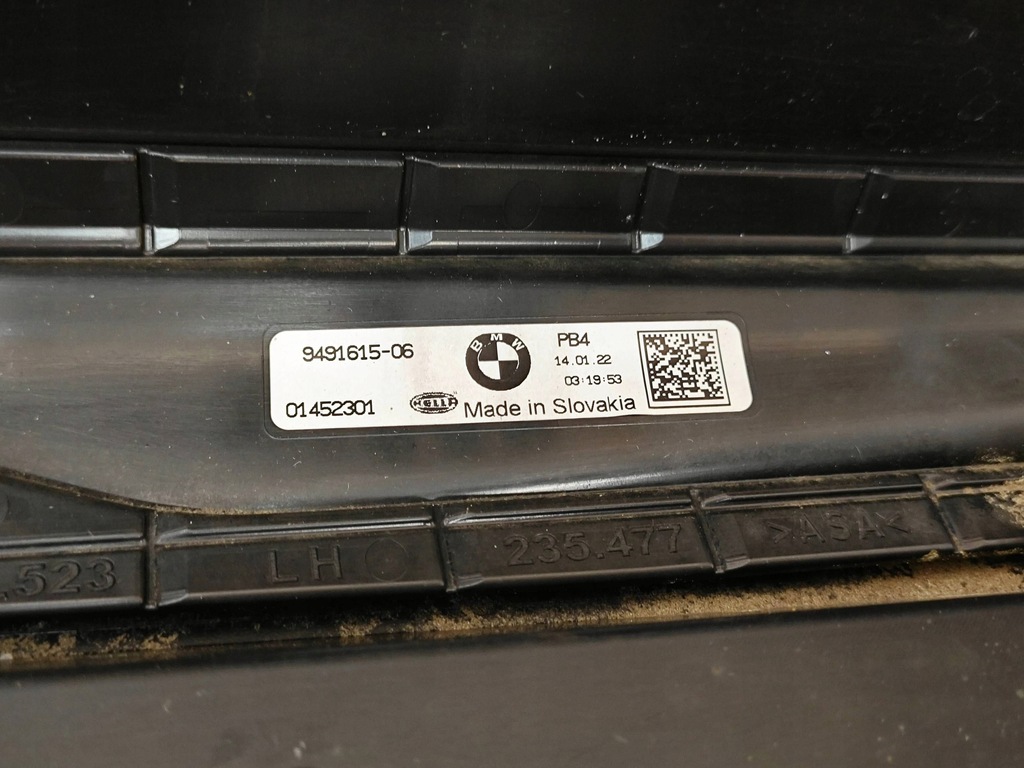 фото №11, Накладка молдинг порог левая bmw 4 g26 i4 g24 27km c4e m-pakiet podświetlen