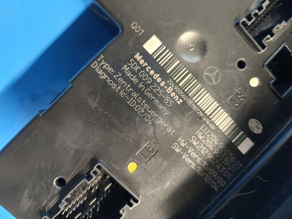 фото №4, Модуль sam задняя mercedes c-klasa w204 lift