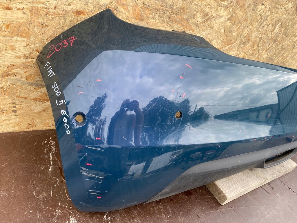 фото №8, Бампер задня задній fiat 500e 500 ii e