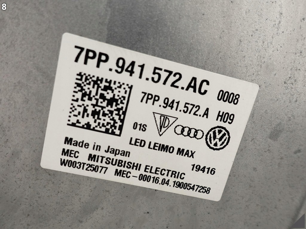 фото №9, Audi a5 s5 f5 8w6 b9 16-19 лампа full led левая перед uk