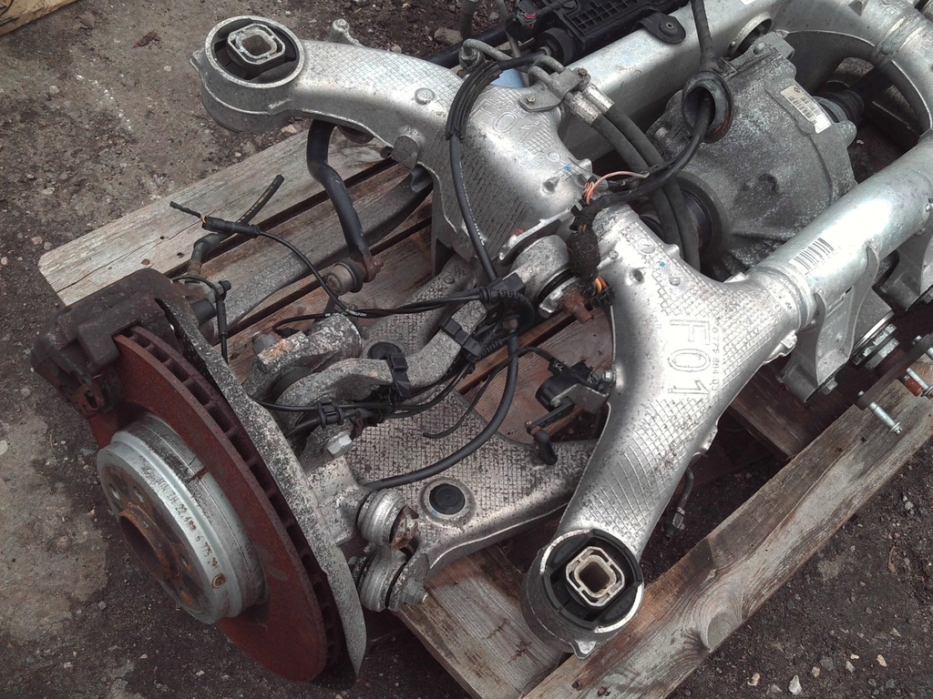 фото №6, Подвеска задняя полный балка дифференциал bmw 7 f01