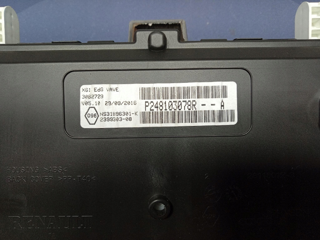 фото №6, Renault kangoo ii 1.5 dci приборы счетчик eu p248103078r