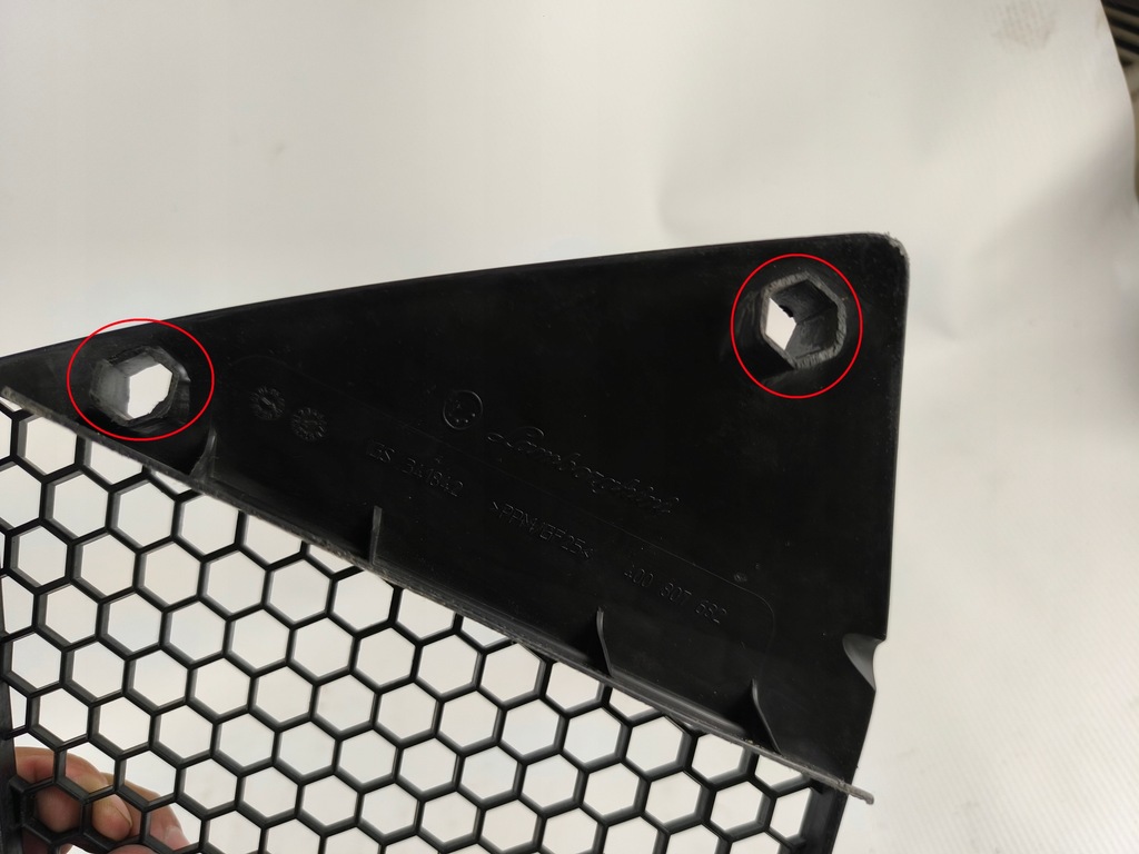 фото №7, Lamborgini gallardo решётка бампера правая, заглушка, решётка радиатора