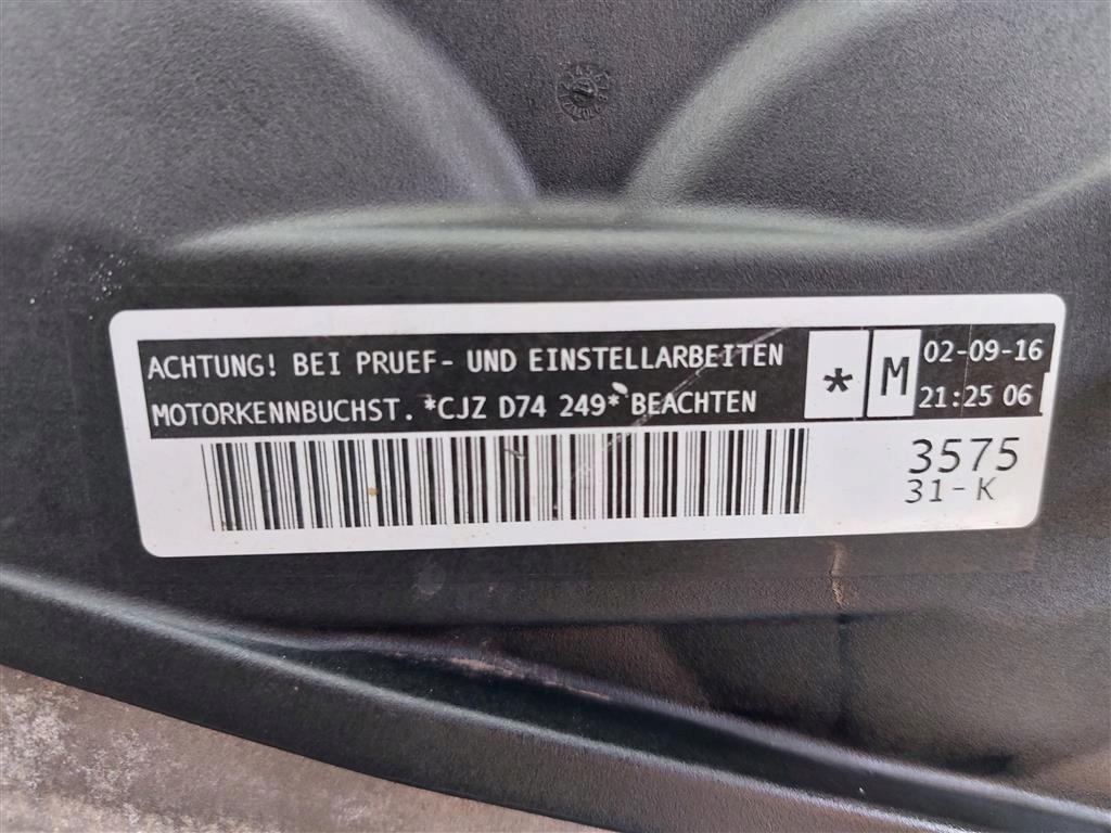 фото №10, Двигатель блок двигателя бензин skoda rapid seat vw audi 1.2 tsi 90km 2012-2019r cjz